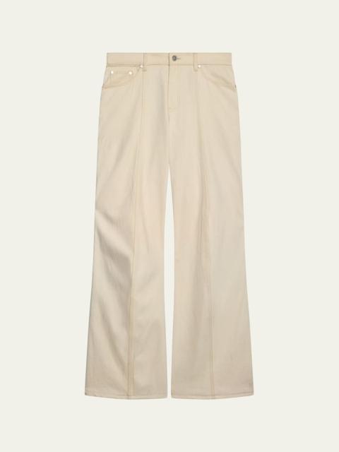 Helmut Lang Men's Relaxed-Fit Ski Jeans