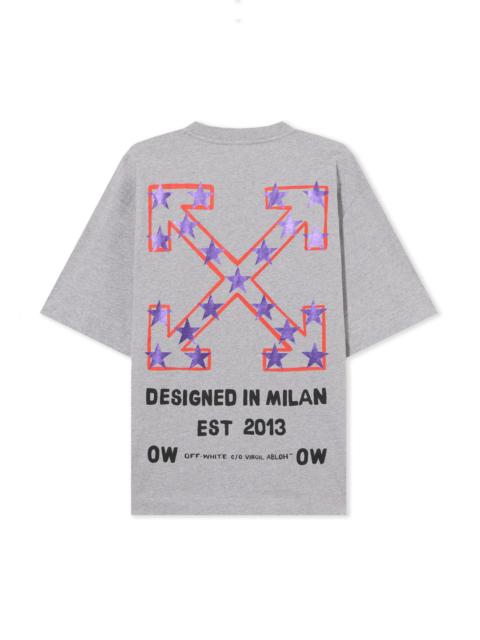 Off-White Star Arrow Skate  T-Shirt