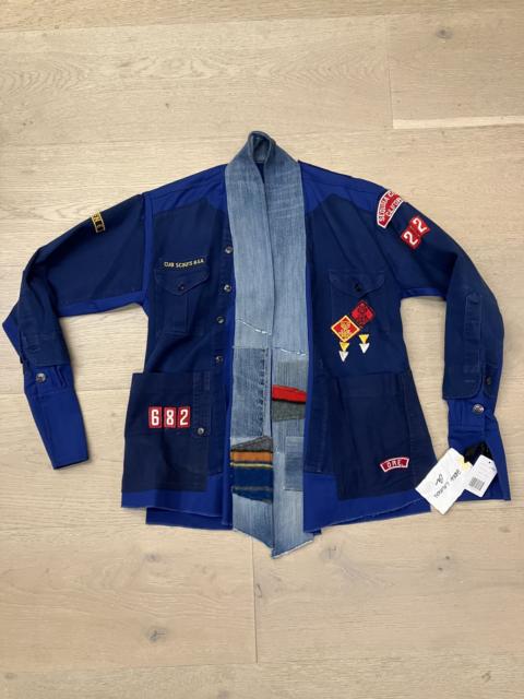 Greg Lauren $2800 NWT Greg Lauren Blue Boyscout GL1 Jacket