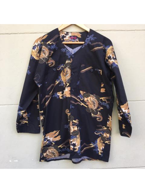 Other Designers Japanese Brand - Japanese Traditional Long Sleeve Shirt