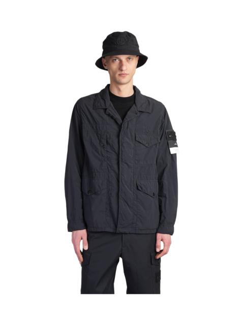 Casual Jacket In Black Polyamide