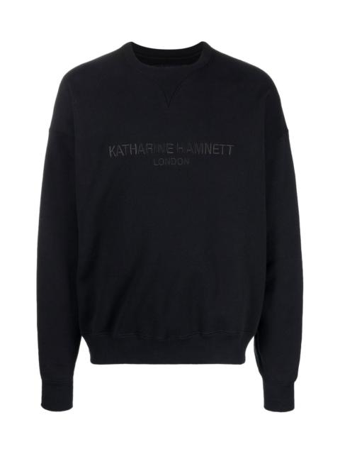 NEIGHBORHOOD EMBROIDERED-LOGO COTTON SWEATSHIRT