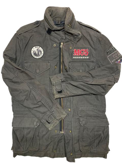 Hysteric Glamour Hysteric glamour x mc5 cotton military jacket