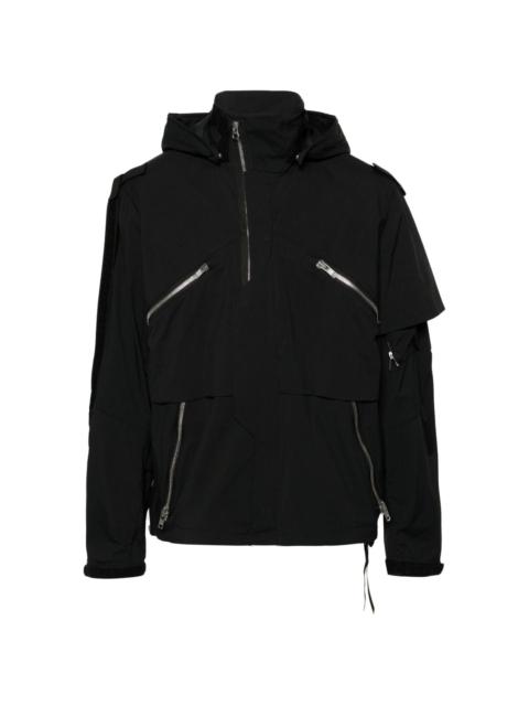 Encapsulated Interops hooded jacket