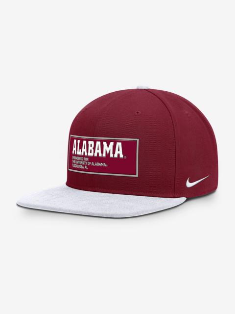 Nike Alabama On-Field Pro Men's Nike Dri-FIT College Adjustable Hat
