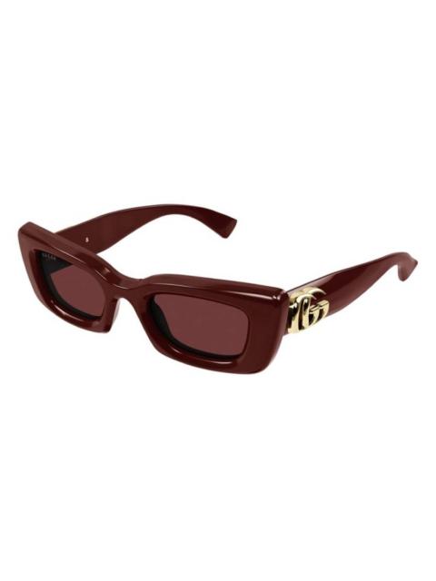 GUCCI Gucci Red Cat Eye Ladies Sunglasses GG1827S 003 49