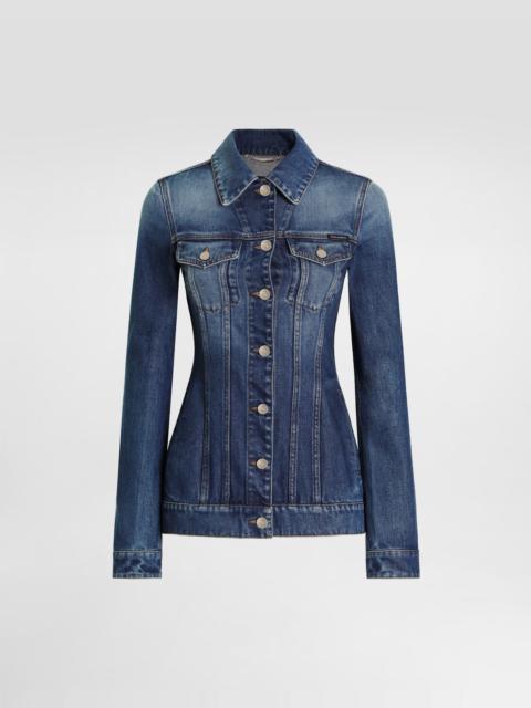 Dolce & Gabbana Denim single-breasted jacket