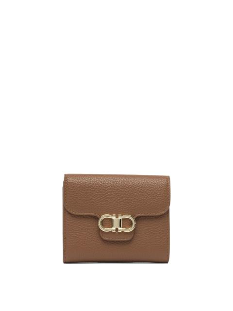 FERRAGAMO Ferragamo Gancini Wallet Brown Women