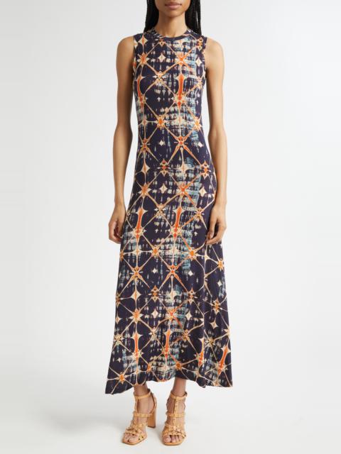 ULLA JOHNSON Ulla Johnson Orla Mixed Print Sleeveless Knit Dress in Phoenix at Nordstrom
