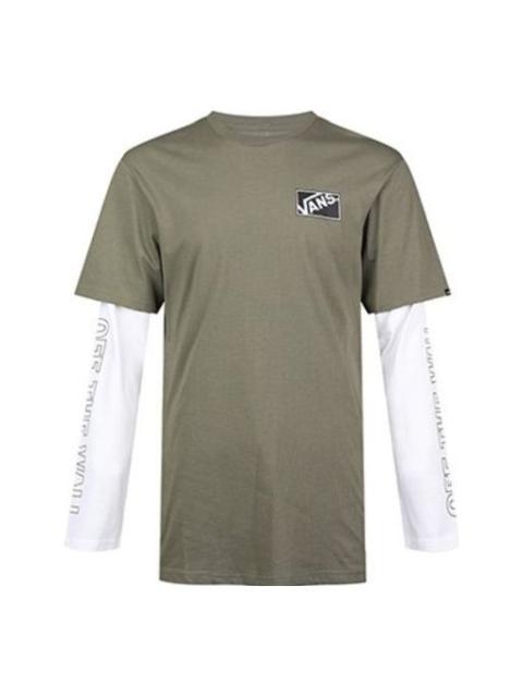 Vans Men's Vans Round Neck Casual Green VN0A54IGDB0