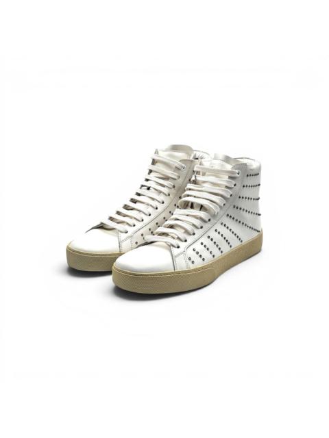 SAINT LAURENT Court Hi Top Women's Sneakers White EU 37 US 7 - NWB $850