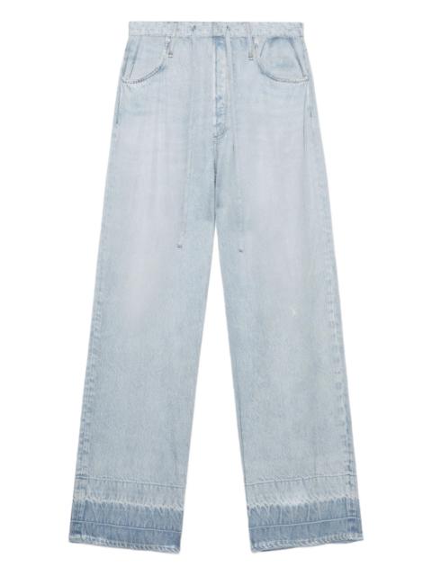 rag & bone Miramar Satin Phoebe Drawsting Jeans