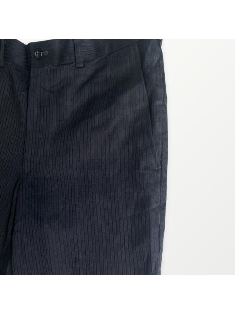 Comme Des Garçons 1999 CDGHP Roll Up Hem Stripe Pants