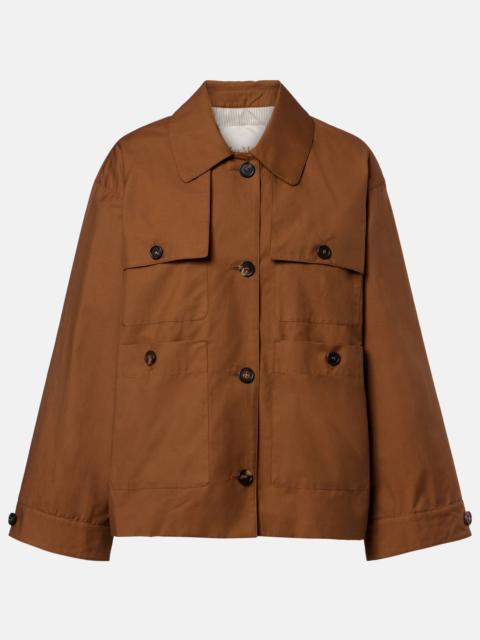 Max Mara The Cube Bouquet cotton-blend twill jacket