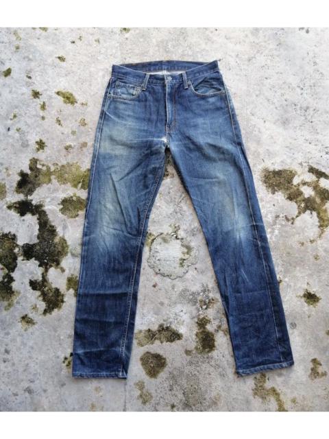 Levi's Levis 505 Vintage Distressed Blue Jeans