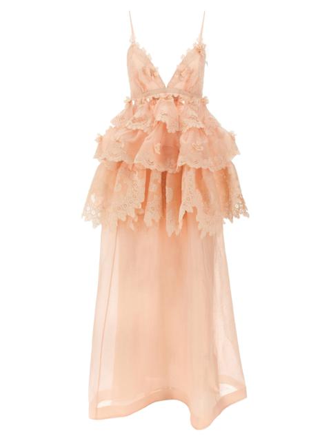 Zimmermann Zimmermann Women 'Crush Tiered Lace Maxi' Dress