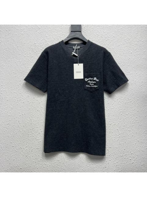 Dior Dior striped wool short sleeve 