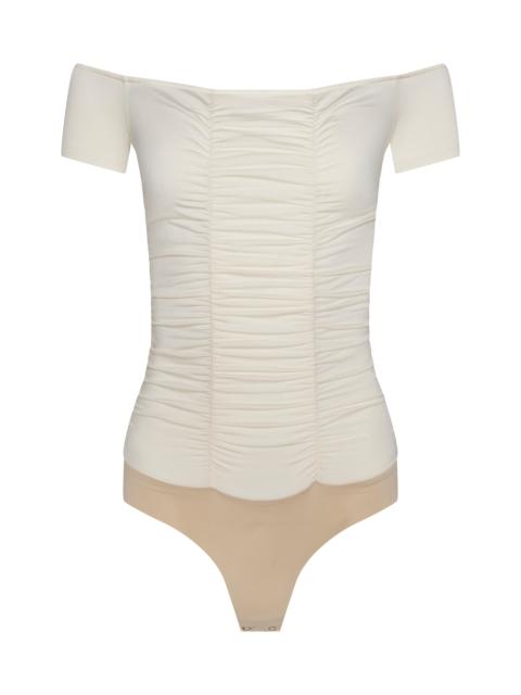 L'AGENCE Baliegh Ruched Bodysuit