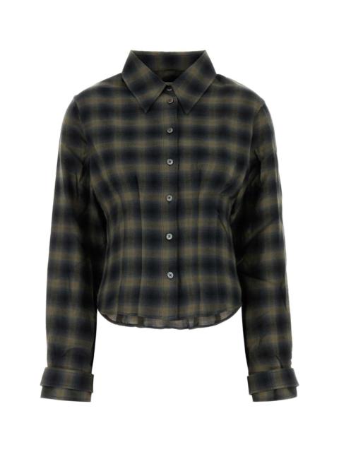Our Legacy Our Legacy Women Embroidered Cotton Blend Shirt