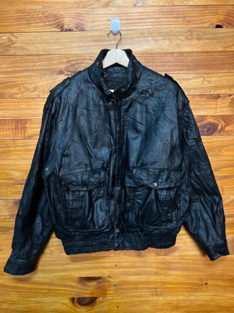 Other Designers Vintage - 🔥BEST OFFER🔥VINTAGE LEATHER JACKET