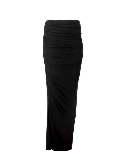 entire studios DRAPE SKIRT BLACK