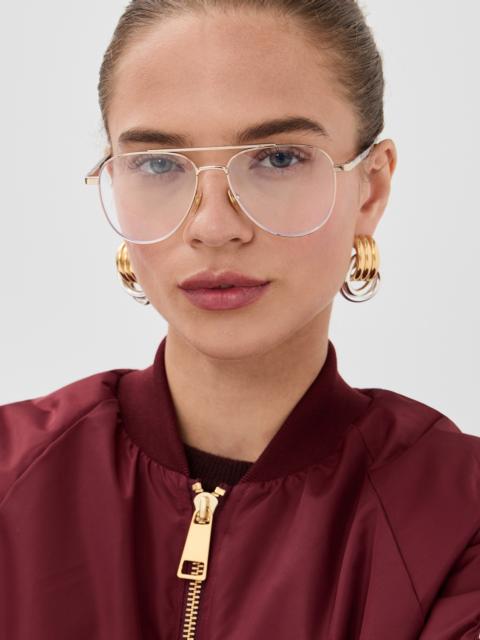 GUCCI Aviator Frame Glasses