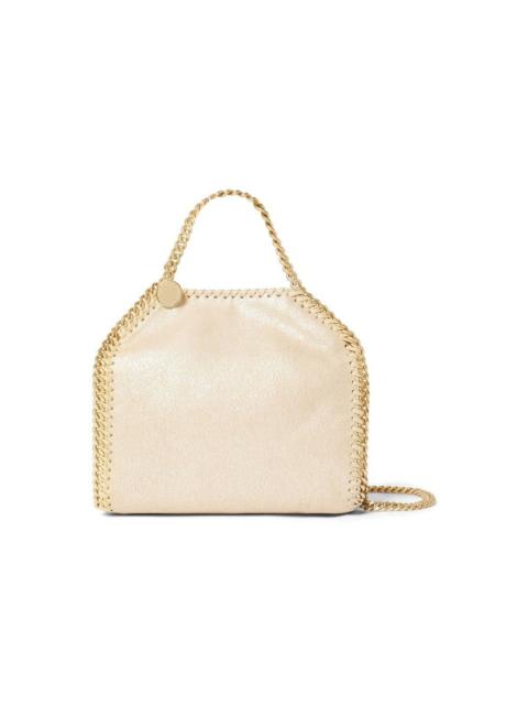 Stella McCartney STELLA MCCARTNEY Mini Falabella Pyrite Metallic Tote Bag New