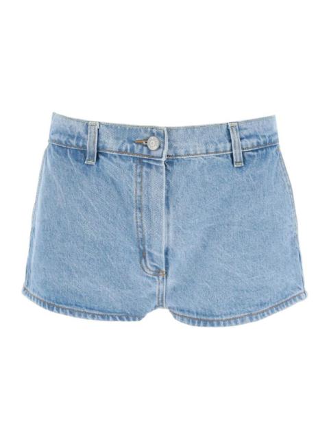 Magda Butrym DENIM HOT SHORTS FOR A