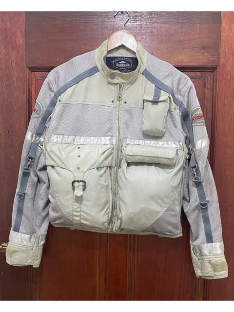 Hein Gericke - Rare Vintage 98 Kushitani Multipocket Bondage Racing Bomber