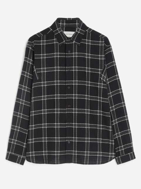 Oliver Spencer Garrison Long-Sleeve Check Shirt