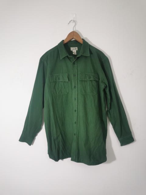 Other Designers Vintage - Vintage LL Bean Chamois Cotton Shirt Made in Bulgaria