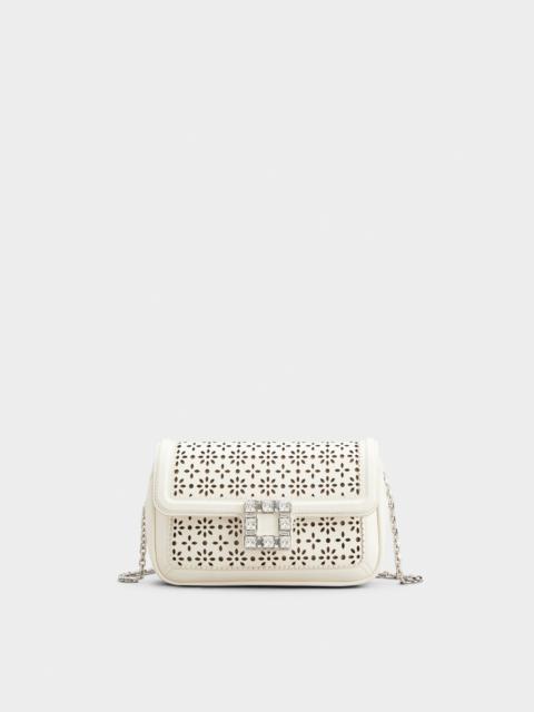 Jeu de Fille Clutch in leather
