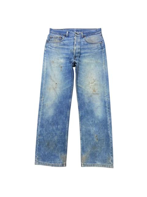 Levi's Vintage 90s Levis 501xx Dirty Wash Distressed Denim Jeans