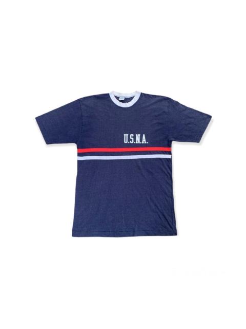 Champion Vintage 70 US Naval Acadamy Champion Blue Bar T-Shirt