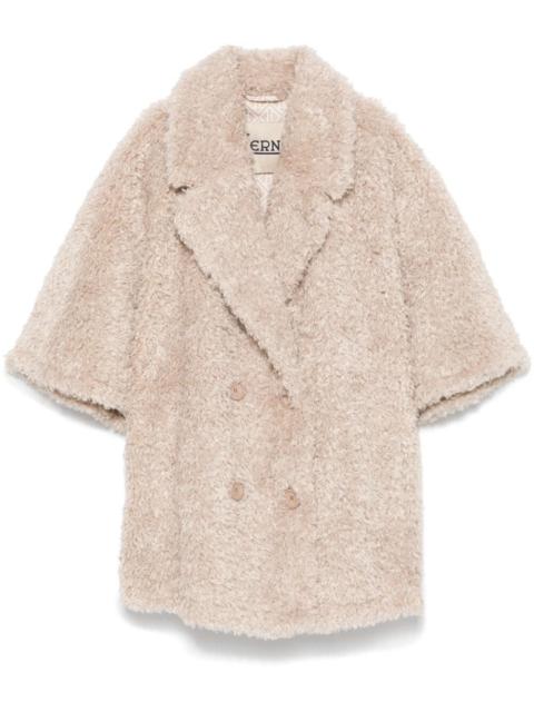 Herno Curly Faux Fur Cape