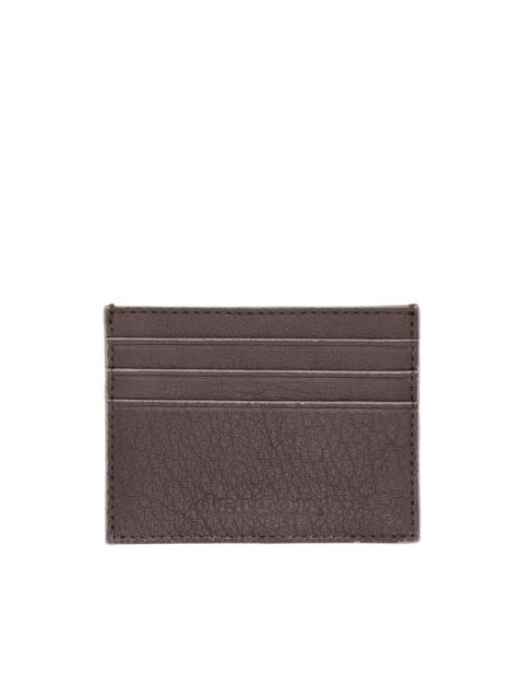 DRAGON DIFFUSION woven leather cardholder