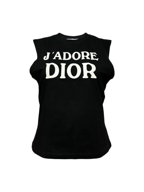 Dior CHRISTIAN DIOR Fall Winter 2001 "J'ADORE DIOR" Tank Top