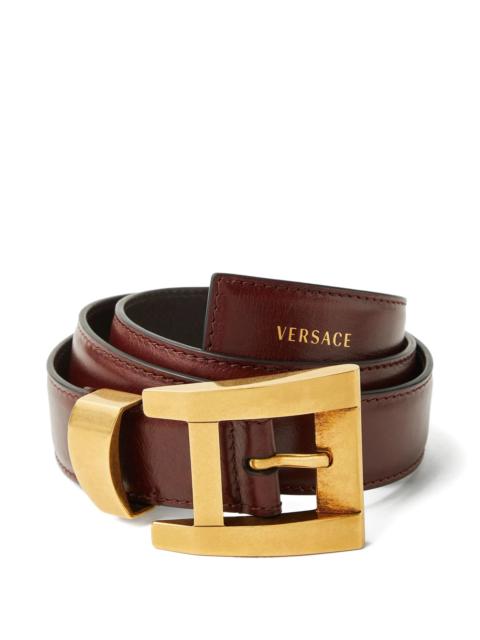 VERSACE Versace Leather Belt 3 Cm
