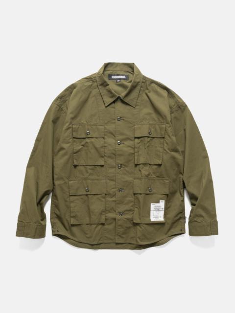 NEIGHBORHOOD Utility Shirt LS Olive Drab