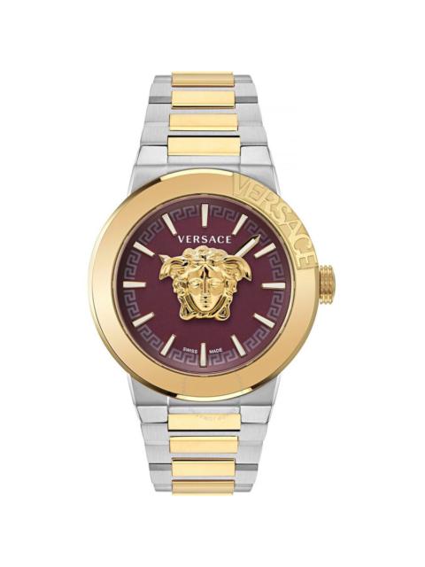 VERSACE Versace Medusa Infinite Quartz Red Dial Men's Watch VE7E00523