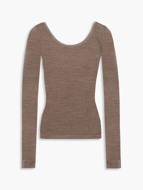 Nanushka Beth merino wool top