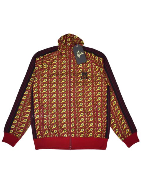 NEEDLES Needles x END Red Paisley Knit Track Jacket NWT