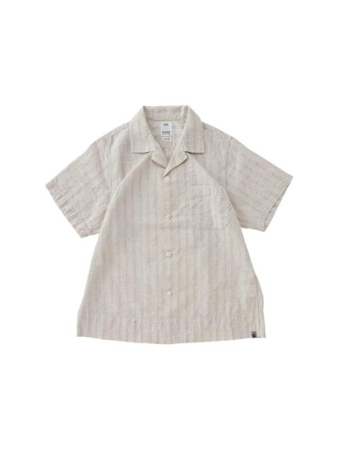 visvim WEBER SHIRT S/S STRIPES OFF WHITE