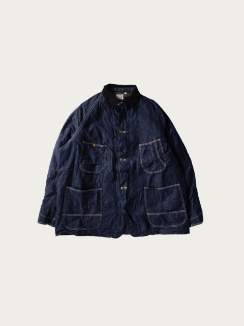 orSlow Wool Liner Relax Fit Denim Coverall - One Wash