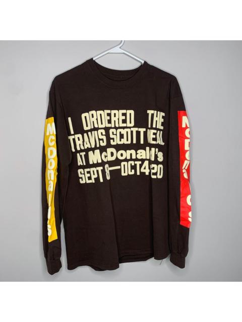 Other Designers Travis Scott - CPFM x McDonald’s Souvenir Long Sleeve Shirt M