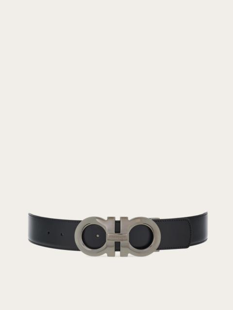 FERRAGAMO Reversible and adjustable Gancini belt