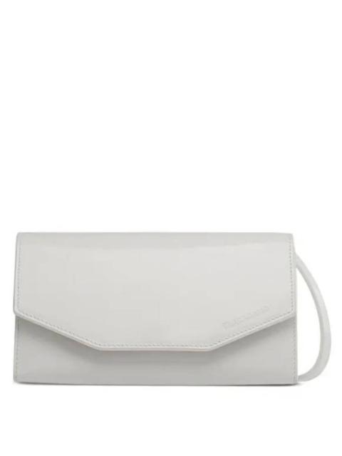 FERRAGAMO Ferragamo Geometric Leather Mini Clutch