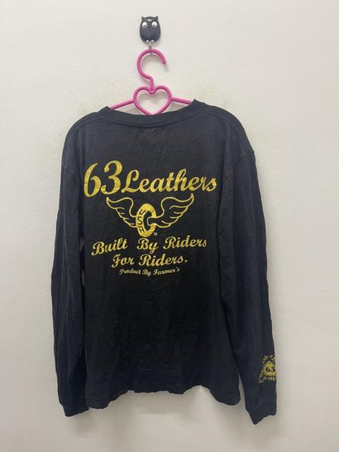 Other Designers Japanese Brand - Rare Vintage 63 LEATHERS OLG For Riders by Farmers Co