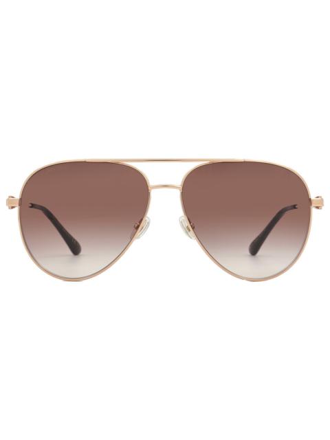 JIMMY CHOO Jimmy Choo Ladies Gold Tone Sport Sunglasses OLLYS-0DDB-HA