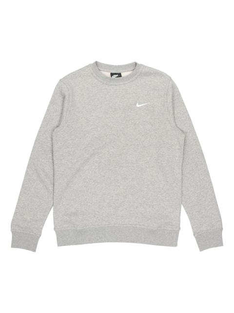 Nike Men's Nike Fleece Lined Embroidered Small Logo Classic Sports Gray 916609-063